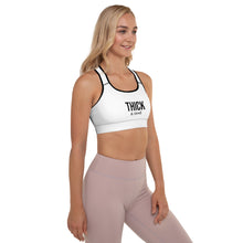 Load image into Gallery viewer, "Thick & Tired" Padded Sports Bra