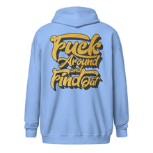 Load image into Gallery viewer, "F*** AROUND & FIND OUT" UNISEX Hoodie MULTICOLORED OPTIONS