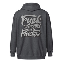 Load image into Gallery viewer, "F*** AROUND & FIND OUT" UNISEX Hoodie MUTLICOLORED OPTIONS