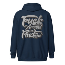 Load image into Gallery viewer, "F*** AROUND & FIND OUT" UNISEX Hoodie MUTLICOLORED OPTIONS
