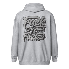 Load image into Gallery viewer, "F*** AROUND & FIND OUT" UNISEX Hoodie MUTLICOLORED OPTIONS