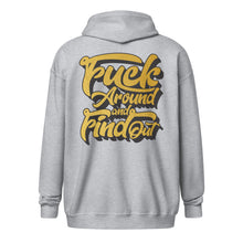 Load image into Gallery viewer, "F*** AROUND & FIND OUT" UNISEX Hoodie MULTICOLORED OPTIONS