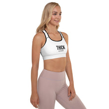 Load image into Gallery viewer, &quot;Thick &amp; Tired&quot; Padded Sports Bra
