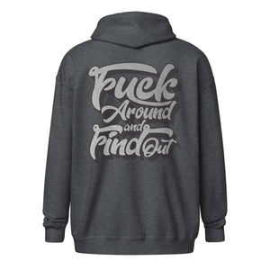 "F*** AROUND & FIND OUT" UNISEX Hoodie MUTLICOLORED OPTIONS