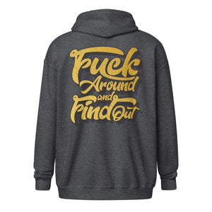 "F*** AROUND & FIND OUT" UNISEX Hoodie MULTICOLORED OPTIONS
